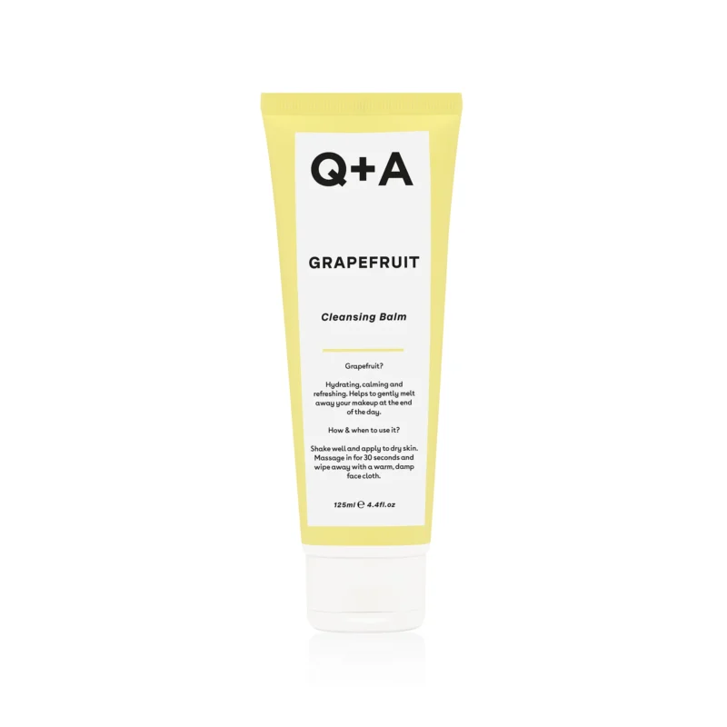 Q+A - Grapefruit Cleansing Balm - Очищающий бальзам для лица с грейпфрутом - 125 мл