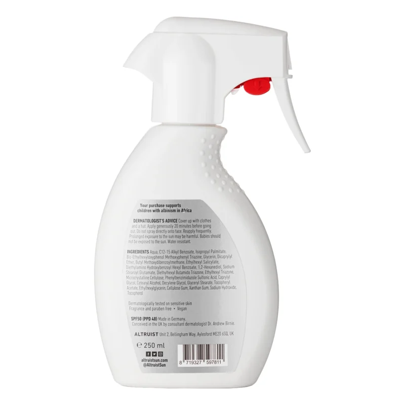 Altruist - Family Spray SPF50 - Солнцезащитный спрей SPF50 - 250 мл — изображение 3