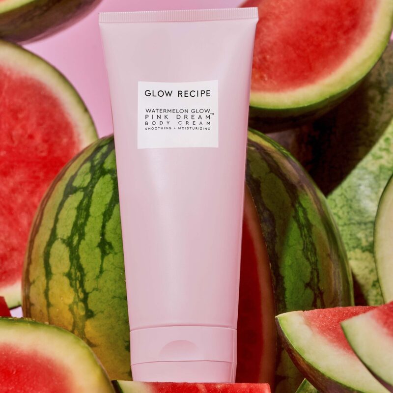 Glow Recipe Watermelon Glow Pink Dream Body Cream - Крем для тела с экстрактом арбуза - 200 мл — изображение 3