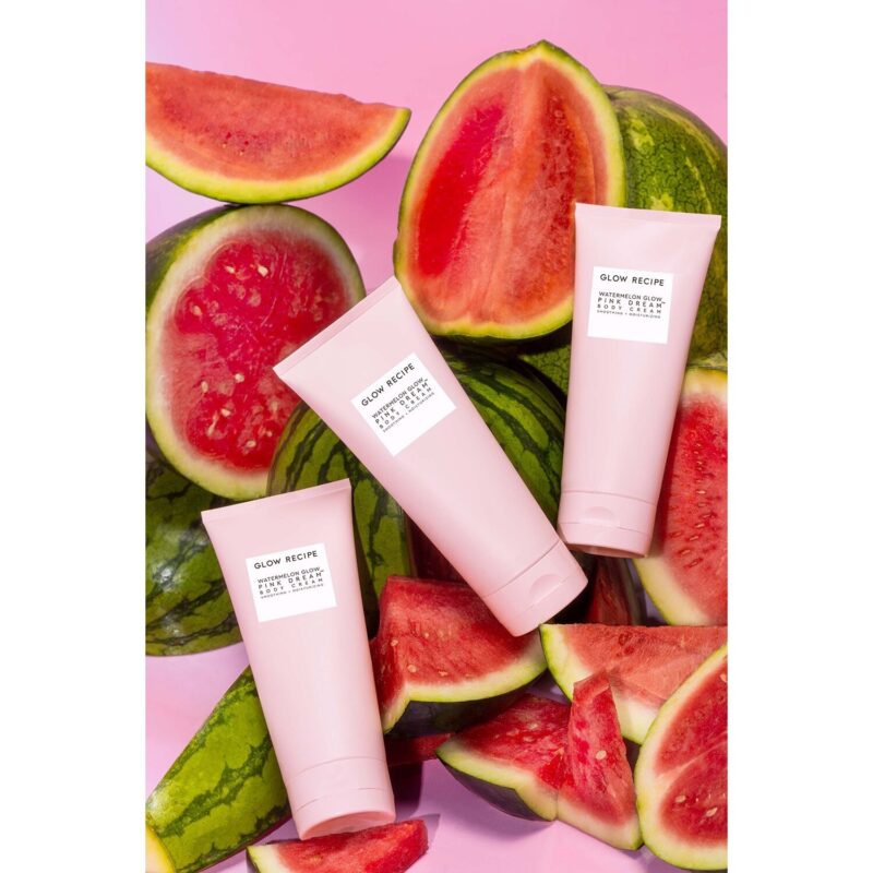 Glow Recipe Watermelon Glow Pink Dream Body Cream - Крем для тела с экстрактом арбуза - 200 мл — изображение 4