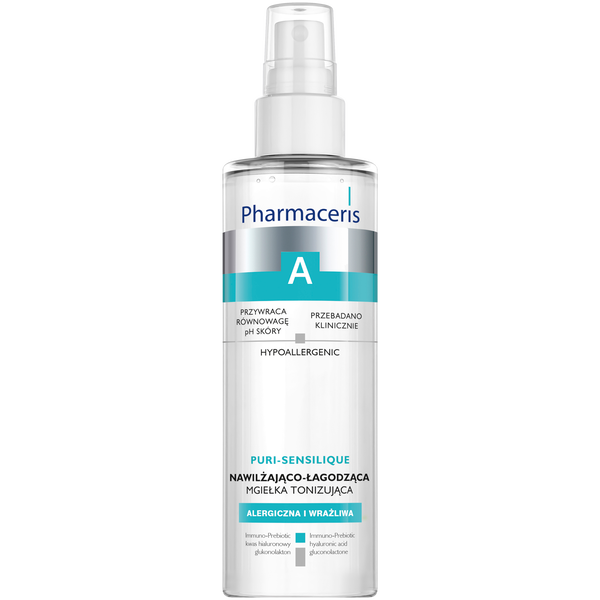 Pharmaceris A Puri-Sensilique Tonic - Успокаивающий и увлажняющий тоник-спрей для лица - 200 мл