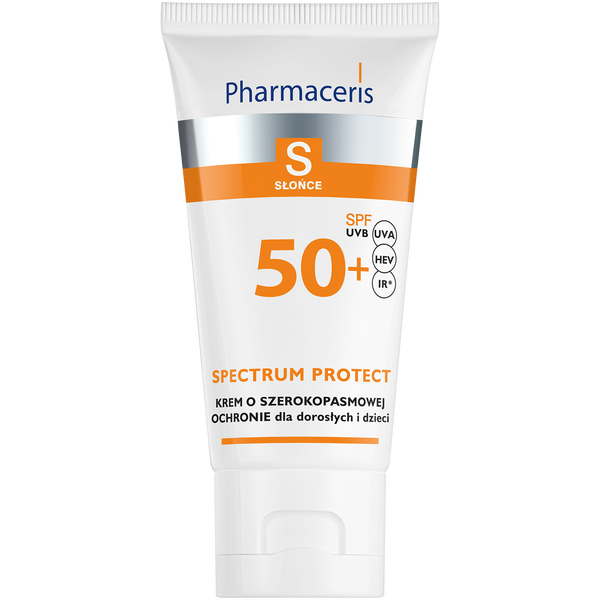 Pharmaceris S Spectrum Protect SPF50+ Cream - Солнцезащитный крем для взрослых и детей - 50 мл