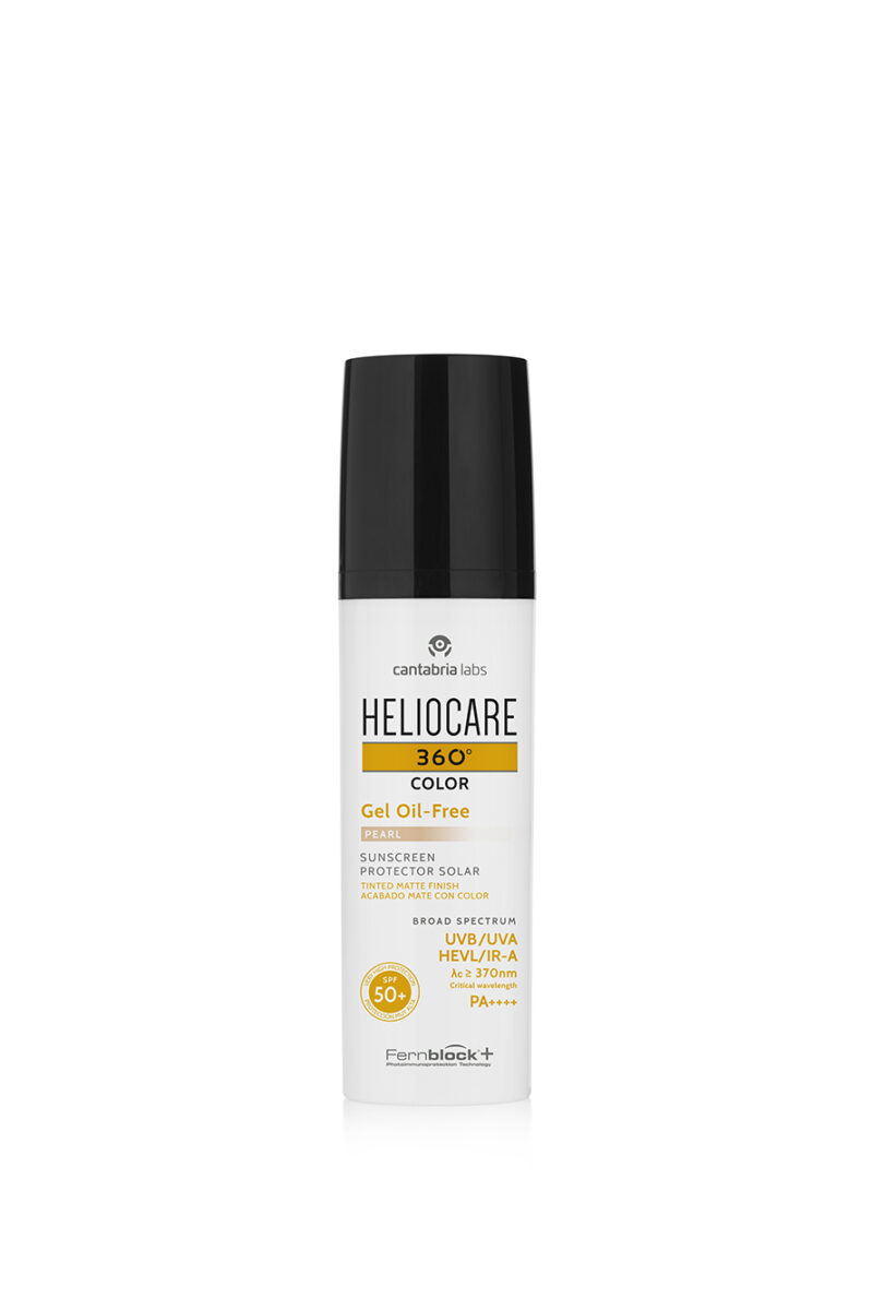 Heliocare 360° Color Gel Oil-Free - Тонирующий СПФ 50+ гель - 50 мл