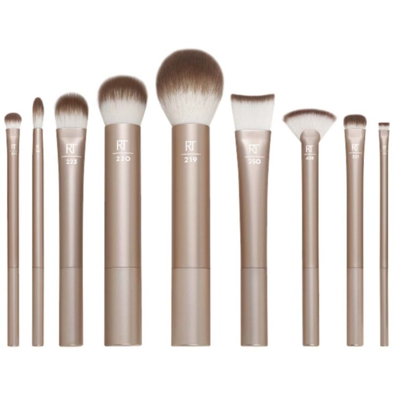 Real Techniques 9 Piece Glow Kit Set - Набор кистей — изображение 2